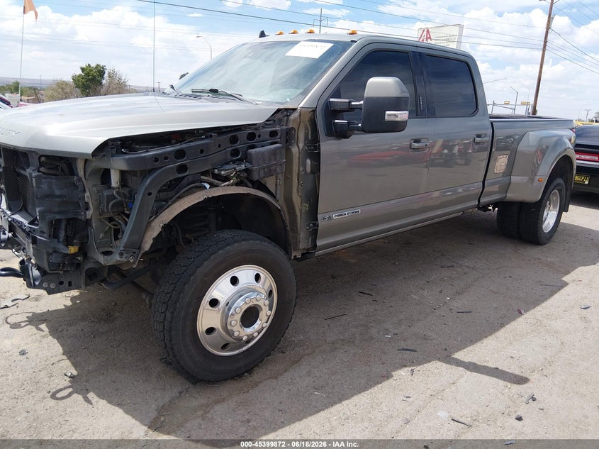 2019 Ford F450 VIN 1FT8W4DT5KED28341 IAAI salvage auction — FRONT END, Salvage Title, sold $21,800 on 2026-08-03 (photo 2)