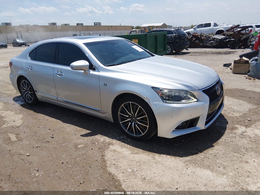 2013 Lexus VIN JTHBL5EF0D5118230 IAAI salvage auction — HAIL, Salvage (Kansas), sold $4,100 on 2026-07-10 (photo 1)