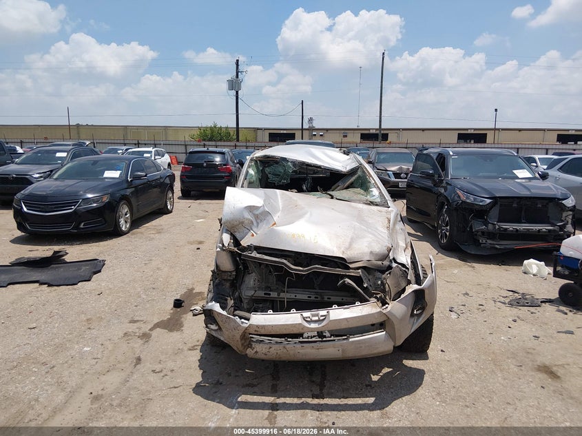 2020 Toyota 4runner VIN JTEZU5JR9L5215708 IAAI salvage auction — ROLLOVER, Salvage (Texas), sold $3,100 on 2026-07-18 (photo 6)