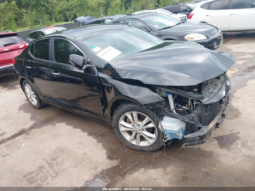 2012 Kia Optima VIN 5XXGN4A78CG006795 IAAI salvage auction — FRONT END, Salvage (Kansas), sold $450 on 2026-07-22 (photo 1)