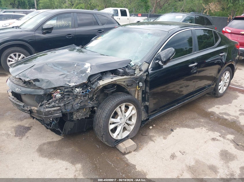 2012 Kia Optima VIN 5XXGN4A78CG006795 IAAI salvage auction — FRONT END, Salvage (Kansas), sold $450 on 2026-07-22 (photo 2)