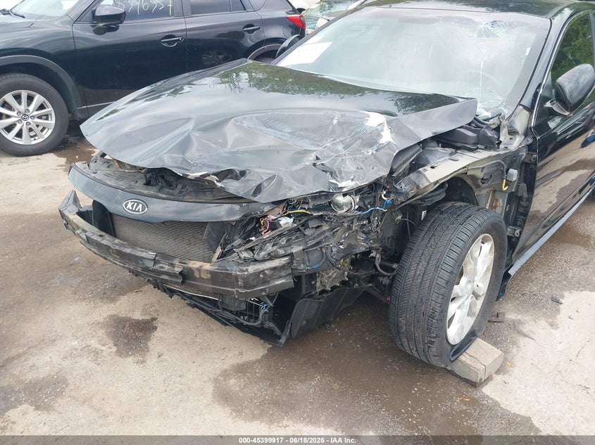 2012 Kia Optima VIN 5XXGN4A78CG006795 IAAI salvage auction — FRONT END, Salvage (Kansas), sold $450 on 2026-07-22 (photo 6)