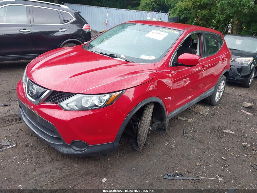 2018 Nissan Rogue VIN JN1BJ1CRXJW293509 IAAI salvage auction — LEFT FRONT, Salvage Title, sold $525 on 2026-07-21 (photo 2)