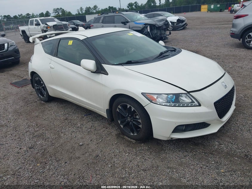 2014 Honda Cr-z VIN JHMZF1D61ES001324 IAAI salvage auction — LEFT FRONT, Salvage (Georgia), sold $825 on 2026-07-22 (photo 1)