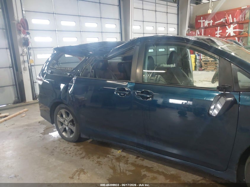 2011 Toyota Sienna VIN 5TDXK3DC5BS130466 IAAI salvage auction — FRONT END, Clear (Indiana), sold $1,300 on 2026-07-24 (photo 6)