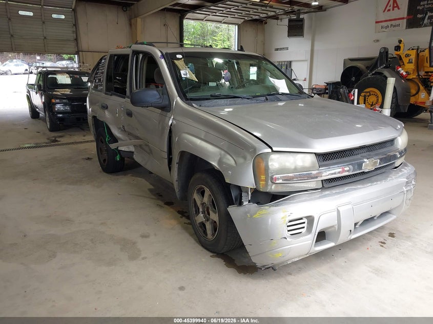 2006 Chevrolet Trailblazer VIN 1GNDS13S362272545 IAAI salvage auction — RIGHT SIDE, Salvage (North Carolina), sold $325 on 2026-08-27 (photo 1)