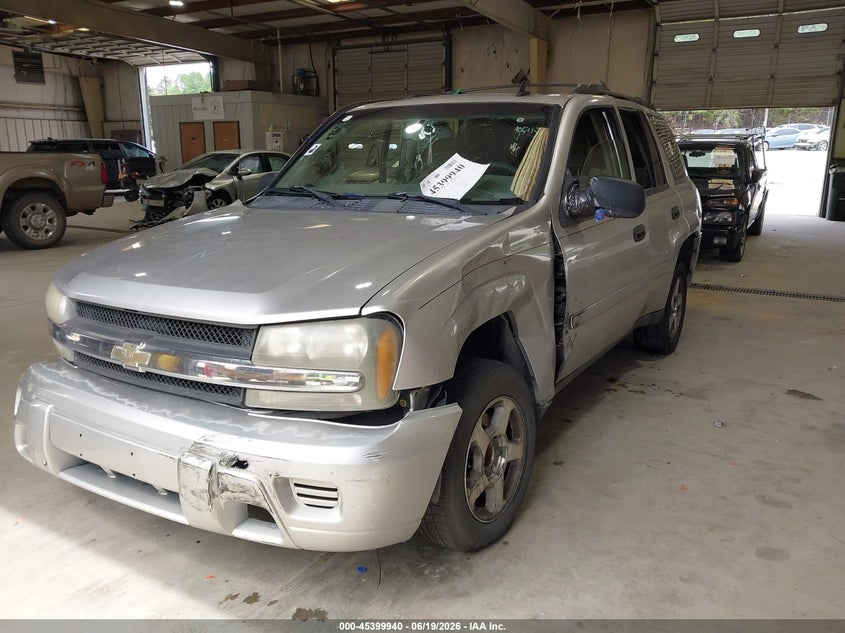 2006 Chevrolet Trailblazer VIN 1GNDS13S362272545 IAAI salvage auction — RIGHT SIDE, Salvage (North Carolina), sold $325 on 2026-08-27 (photo 2)