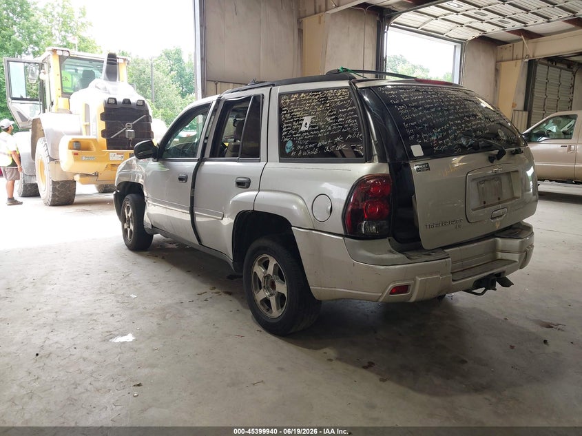 2006 Chevrolet Trailblazer VIN 1GNDS13S362272545 IAAI salvage auction — RIGHT SIDE, Salvage (North Carolina), sold $325 on 2026-08-27 (photo 3)