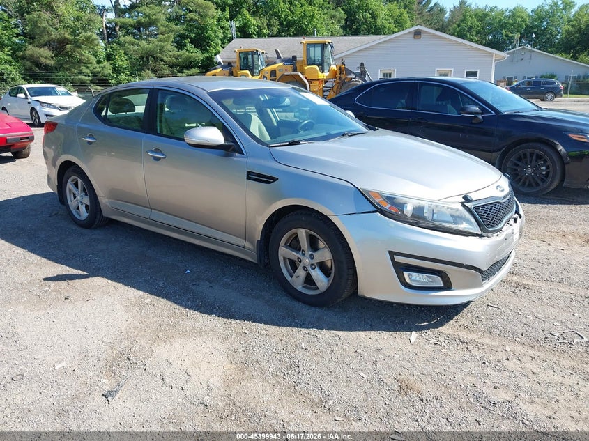 2015 Kia Optima VIN KNAGM4A72F5533109 IAAI salvage auction — FRONT END, Salvage (Ohio), sold $750 on 2026-07-06 (photo 1)