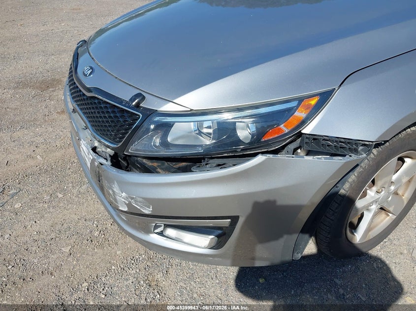 2015 Kia Optima VIN KNAGM4A72F5533109 IAAI salvage auction — FRONT END, Salvage (Ohio), sold $750 on 2026-07-06 (photo 6)
