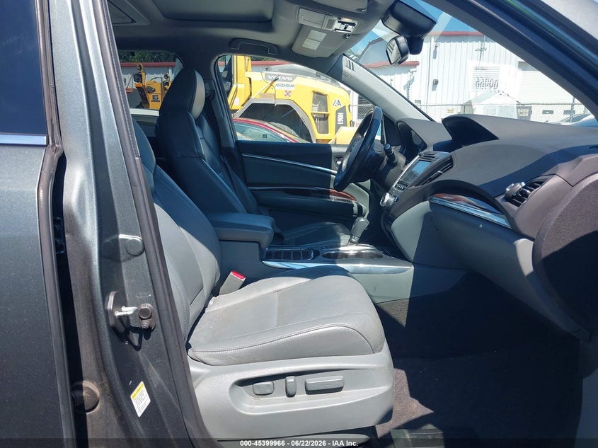 2015 Acura Mdx VIN 5FRYD4H83FB006179 IAAI salvage auction — FRONT END, Salvage (North Carolina), sold $2,650 on 2026-07-09 (photo 5)