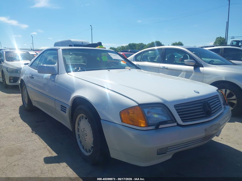 1992 Mercedes-benz 300 VIN WDBFA61E4NF042078 IAAI salvage auction — HAIL, Salvage (Ohio), sold $1,150 on 2026-07-21 (photo 1)