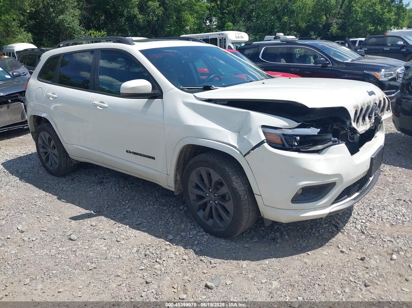 2019 Jeep Cherokee VIN 1C4PJMDX1KD486002 IAAI salvage auction — FRONT END, Salvage (Tennessee), sold $2,500 on 2026-08-10 (photo 1)