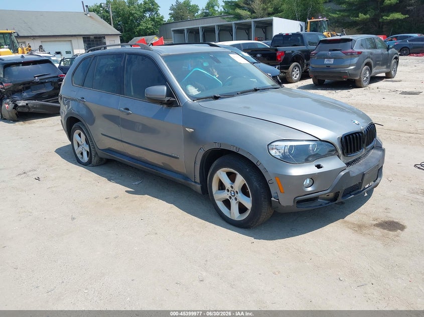2008 BMW X5 VIN 5UXFE43538L008208 IAAI salvage auction — FRONT END, Nrc Lienholder Repossession Paperwork (New Hampshire), sold $300 on 2026-07-15 (photo 1)