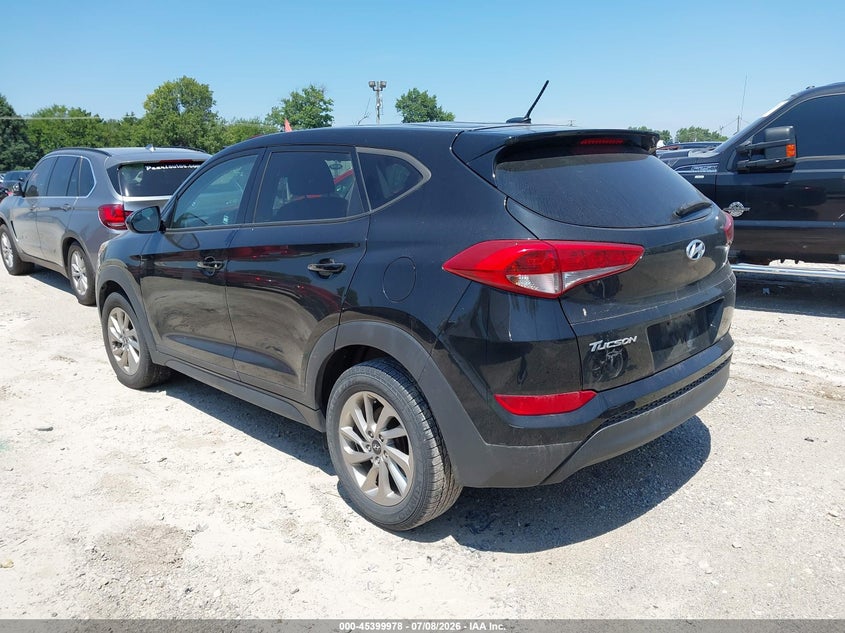 2017 Hyundai Tucson VIN KM8J23A43HU263360 IAAI salvage auction — NORMAL WEAR, Clear (Indiana), sold $2,675 on 2026-07-21 (photo 3)