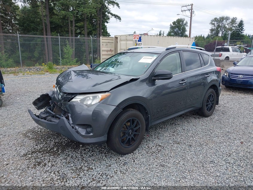 2013 Toyota Rav 4 VIN JTMBFREV2DD040305 IAAI salvage auction — FRONT END, Bill Of Sale (Washington), sold $1,600 on 2026-07-15 (photo 2)