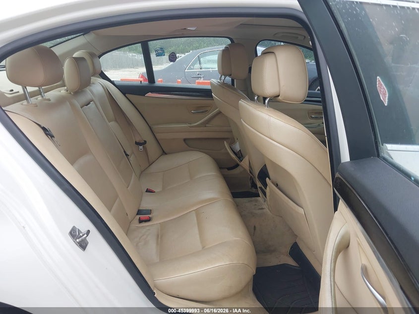 2012 BMW 5er VIN WBAXG5C56CDX04230 IAAI salvage auction — NORMAL WEAR, Clear-Dealer Only (North Carolina), sold $550 on 2026-07-28 (photo 8)