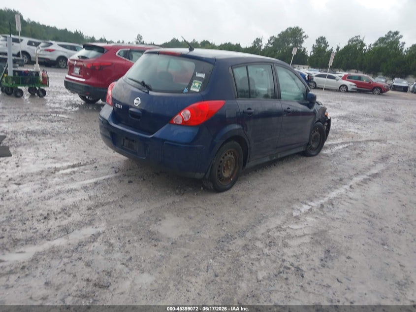 2008 Nissan Versa VIN 3N1BC13E18L389116 IAAI salvage auction — LEFT SIDE, Rebuildable (Florida), sold $275 on 2026-07-09 (photo 4)