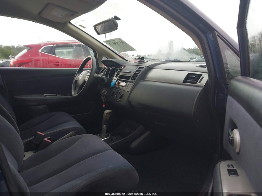 2008 Nissan Versa VIN 3N1BC13E18L389116 IAAI salvage auction — LEFT SIDE, Rebuildable (Florida), sold $275 on 2026-07-09 (photo 5)