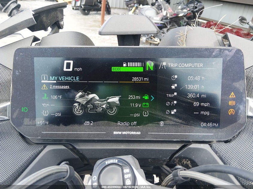 2022 BMW R 1250 VIN WB10L0300N6F03552 IAAI salvage auction — FRONT END, Salvage (Virginia), sold $2,800 on 2026-07-28 (photo 7)