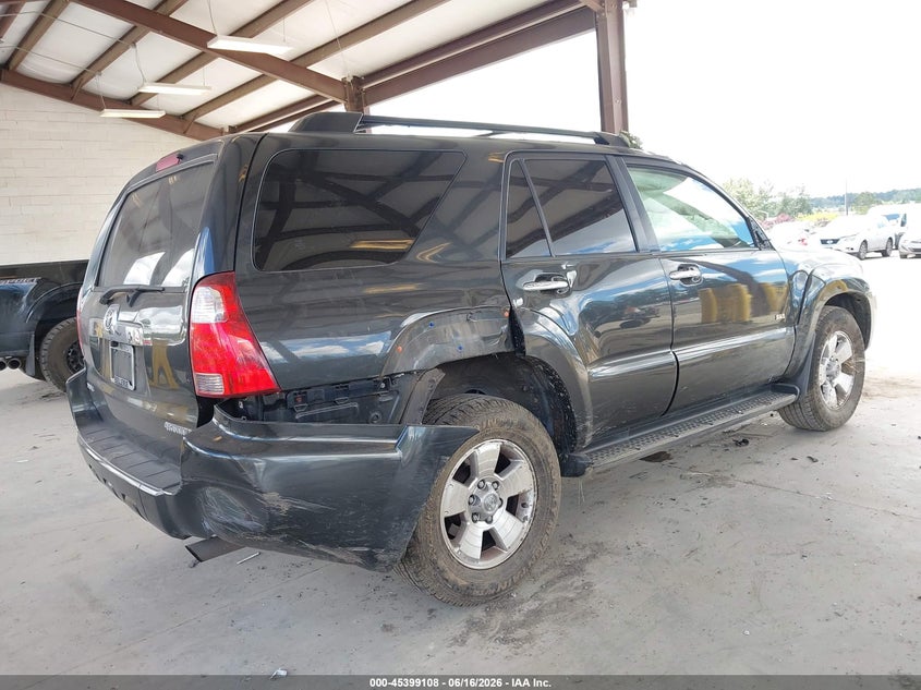 2008 Toyota 4runner VIN JTEZU14R58K017110 IAAI salvage auction — RIGHT REAR, Bill Of Sale (Washington), sold $1,750 on 2026-07-15 (photo 4)