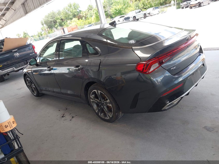 2021 Kia K5 VIN 5XXG34J27MG003821 IAAI salvage auction — NORMAL WEAR, Clear (Florida), sold $3,900 on 2026-07-08 (photo 3)