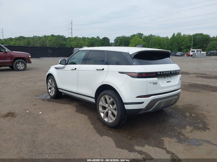 2020 Land rover Range rover evoque VIN SALZP2FXXLH077394 IAAI salvage auction — RIGHT SIDE, Salvage - Greater Than 75% (Maryland), sold $6,600 on 2026-07-29 (photo 3)