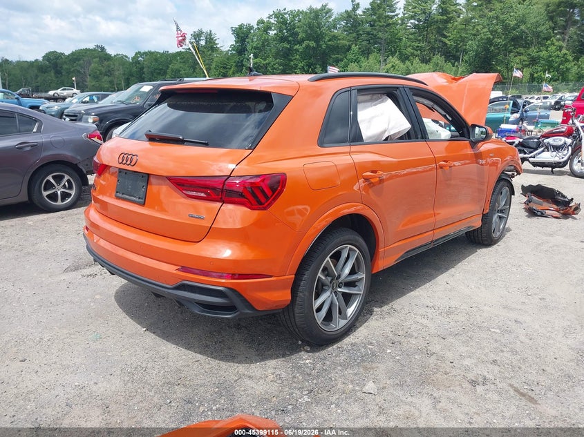 2024 Audi Q3 VIN WA1EECF32R1096323 IAAI salvage auction — FRONT END, Salvage (Idaho), sold $4,750 on 2026-07-31 (photo 4)
