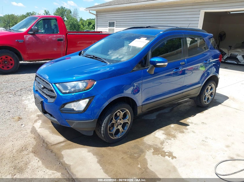 2018 Ford Ecosport VIN MAJ6P1CL9JC233284 IAAI salvage auction — REAR END, Salvage (Ohio), sold $3,650 on 2026-07-06 (photo 2)