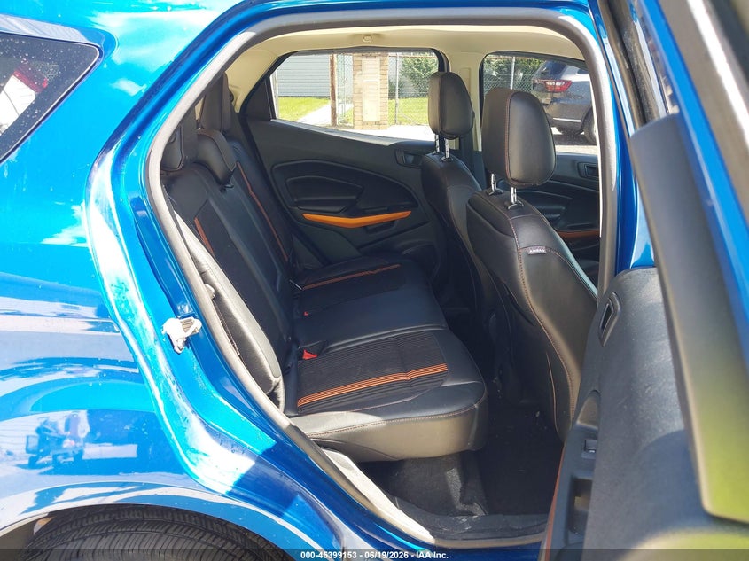 2018 Ford Ecosport VIN MAJ6P1CL9JC233284 IAAI salvage auction — REAR END, Salvage (Ohio), sold $3,650 on 2026-07-06 (photo 8)