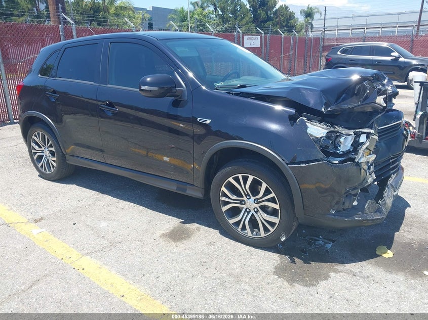 2016 Mitsubishi Outlander VIN JA4AP3AU2GZ064253 IAAI salvage auction — FRONT END, Salvage (California), sold $900 on 2026-07-14 (photo 1)