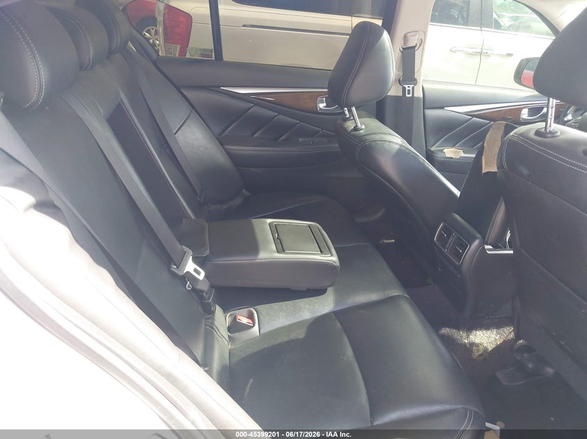 2014 Infiniti Q50 VIN JN1BV7AP8EM680716 IAAI salvage auction — UNKNOWN, Salvage (Texas), sold $825 on 2026-07-22 (photo 8)