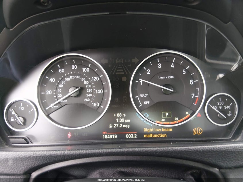 2013 BMW VIN WBA3A5G56DNP23933 IAAI salvage auction — RIGHT FRONT, Salvage (Missouri), sold $925 on 2026-08-04 (photo 7)