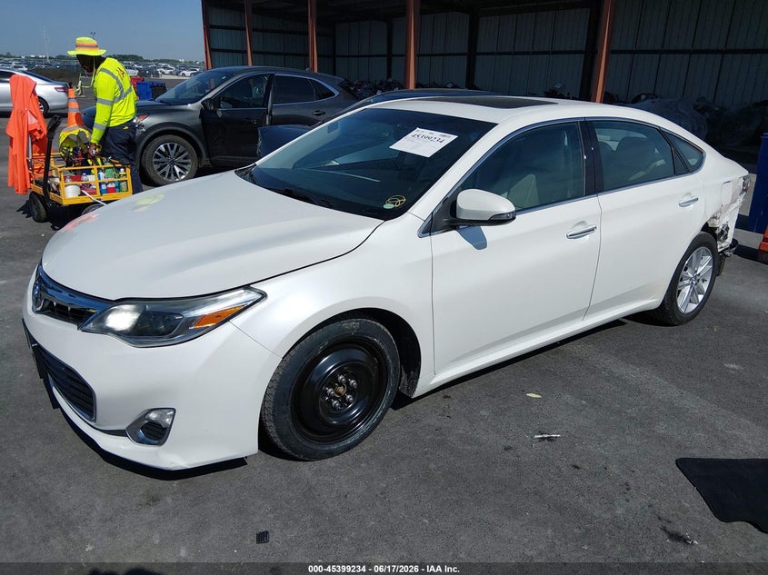 2015 Toyota Avalon VIN 4T1BK1EB5FU146829 IAAI salvage auction — REAR END, Salvage (Illinois), sold $2,600 on 2026-08-01 (photo 2)