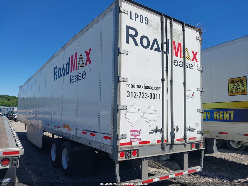 2018 Wabash national corp 53' semi trailer VIN 1JJV532D0JL007398 IAAI salvage auction — ROLLOVER, Salvage (Illinois), sold $1,200 on 2026-07-22 (photo 3)