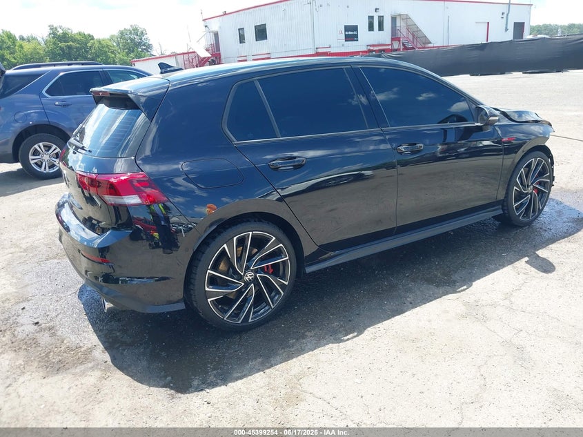 2024 Volkswagen Golf gti VIN WVWVA7CD7RW155035 IAAI salvage auction — FRONT & REAR, Wait Title, sold $9,700 on 2026-10-07 (photo 4)