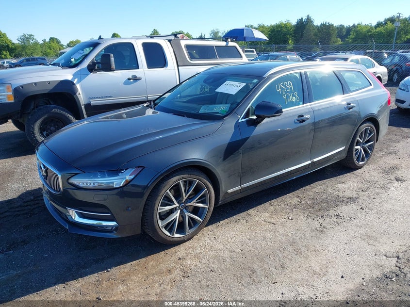 2019 Volvo V90 VIN YV1A22VL9K1093153 IAAI salvage auction — FRONT END, Salvage (Virginia), sold $12,175 on 2026-07-07 (photo 2)