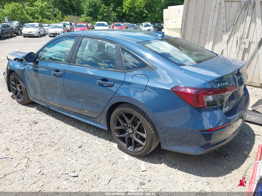 2025 Honda Civic VIN 2HGFE2F5XSH515601 IAAI salvage auction — FRONT END, Salvage Title, sold $7,900 on 2026-07-31 (photo 3)