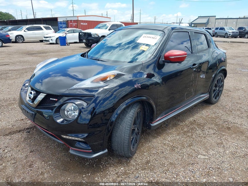 2015 Nissan Juke VIN JN8AF5MV0FT564619 IAAI salvage auction — RIGHT FRONT, Original (Texas), sold $1,050 on 2026-07-29 (photo 2)