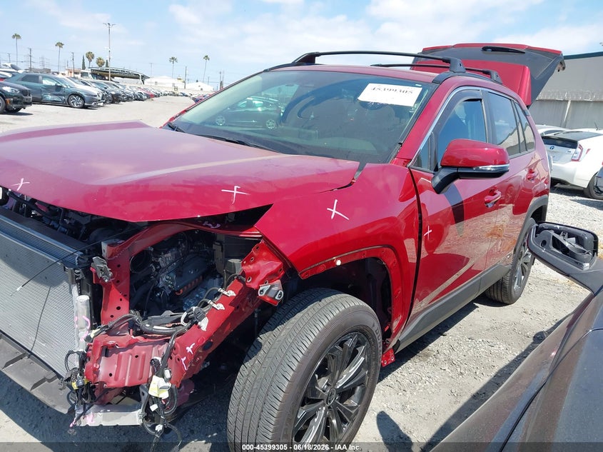 2025 Toyota Rav 4 VIN JTMB6RFV0SD156677 IAAI salvage auction — FRONT END, Salvage Title, sold $10,800 on 2026-07-22 (photo 2)