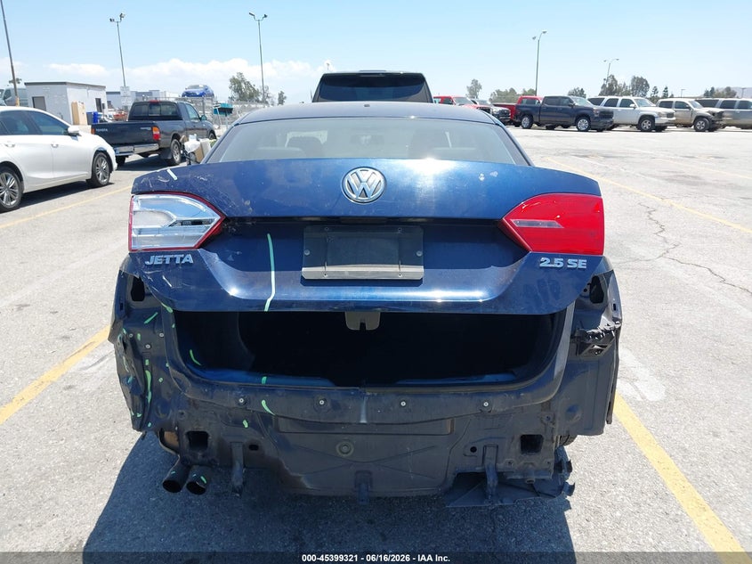 2013 Volkswagen Jetta VIN 3VWDP7AJ9DM419655 IAAI salvage auction — REAR END, Salvage Title, sold $850 on 2026-07-10 (photo 6)