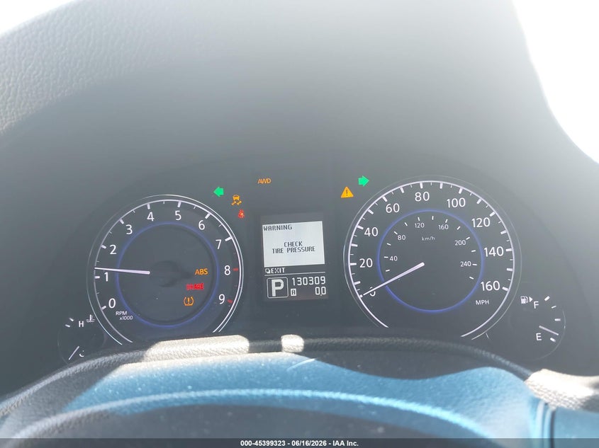 2013 Infiniti G VIN JN1CV6AR2DM753500 IAAI salvage auction — FRONT END, Salvage Title, sold $25 on 2026-07-27 (photo 7)
