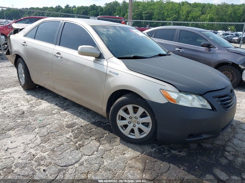 2009 Toyota Camry VIN JTNBB46K193052389 IAAI salvage auction — REAR END, Salvage (Georgia), sold $275 on 2026-07-22 (photo 1)