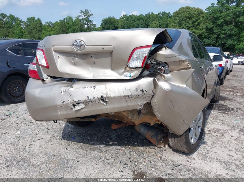 2009 Toyota Camry VIN JTNBB46K193052389 IAAI salvage auction — REAR END, Salvage (Georgia), sold $275 on 2026-07-22 (photo 6)