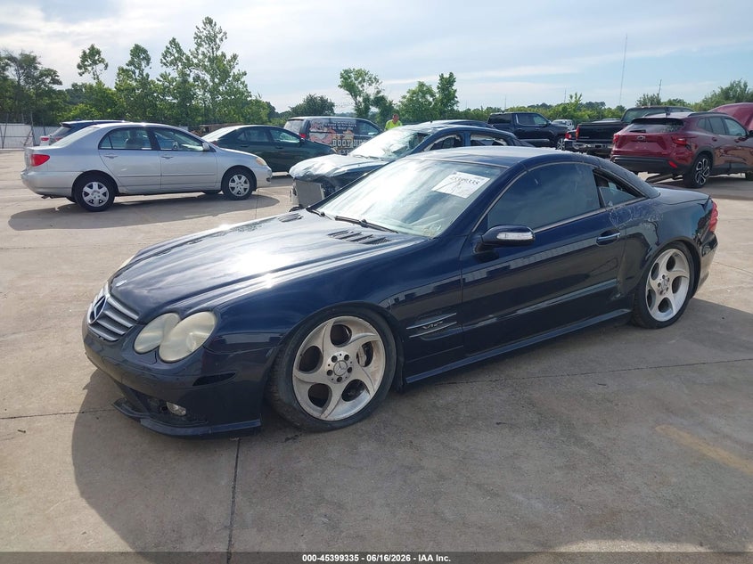2005 Mercedes-benz Sl-class VIN WDBSK76F65F095982 IAAI salvage auction — NORMAL WEAR, Clear (Missouri), sold $2,625 on 2026-07-28 (photo 2)