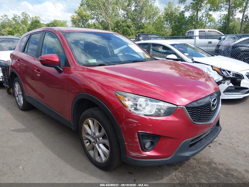 2015 Mazda Cx-5 VIN JM3KE4DY9F0515404 IAAI salvage auction — LEFT FRONT, Salvage (Ohio), sold $2,950 on 2026-07-14 (photo 1)