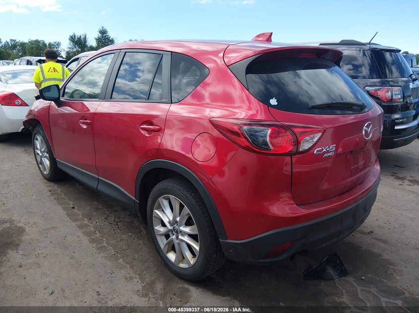 2015 Mazda Cx-5 VIN JM3KE4DY9F0515404 IAAI salvage auction — LEFT FRONT, Salvage (Ohio), sold $2,950 on 2026-07-14 (photo 3)