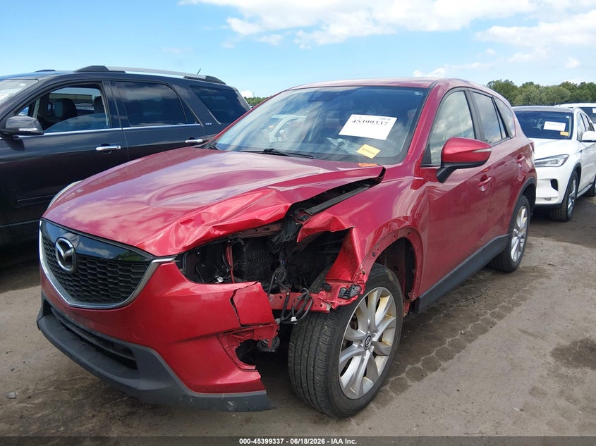 2015 Mazda Cx-5 VIN JM3KE4DY9F0515404 IAAI salvage auction — LEFT FRONT, Salvage (Ohio), sold $2,950 on 2026-07-14 (photo 6)