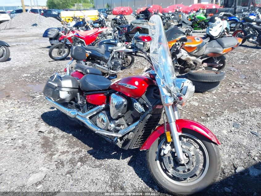 2012 Yamaha Xv VIN JYAVP31E2CA000069 IAAI salvage auction — FRONT END, Mv-907A (New York), sold $575 on 2026-07-28 (photo 1)