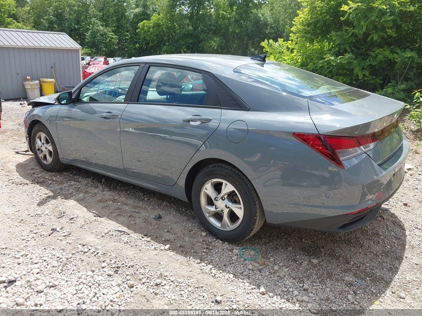 2023 Hyundai Elantra VIN KMHLL4AG9PU437145 IAAI salvage auction — FRONT END, Salvage (Pennsylvania), sold $3,800 on 2026-07-14 (photo 3)
